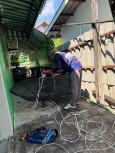 รับติดตั้งจานดาวเทียมสัมพันธวงศ์