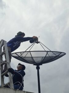 รับติดตั้งจานดาวเทียมพระสมุทรเจดีย์