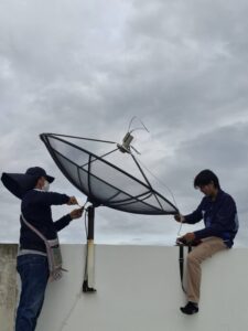 รับติดตั้งจานดาวเทียมคลองหลวง