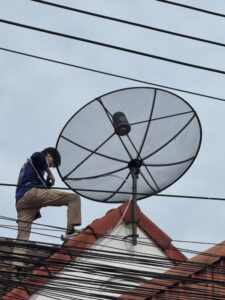 รับติดตั้งจานดาวเทียมใกล้ฉัน